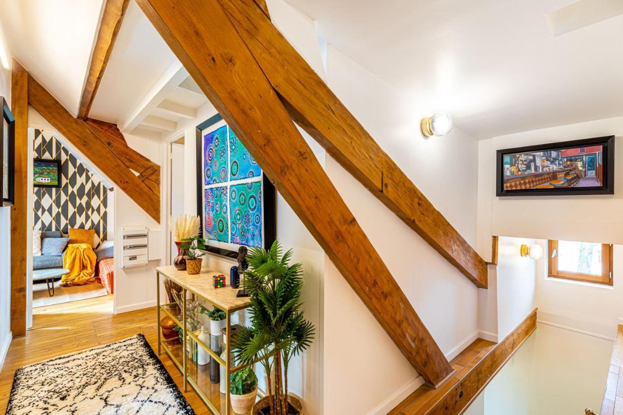 Art & Curiosity Cabinet Style Appartement With Paris View, Villa Des Ammonites Meudon Dış mekan fotoğraf